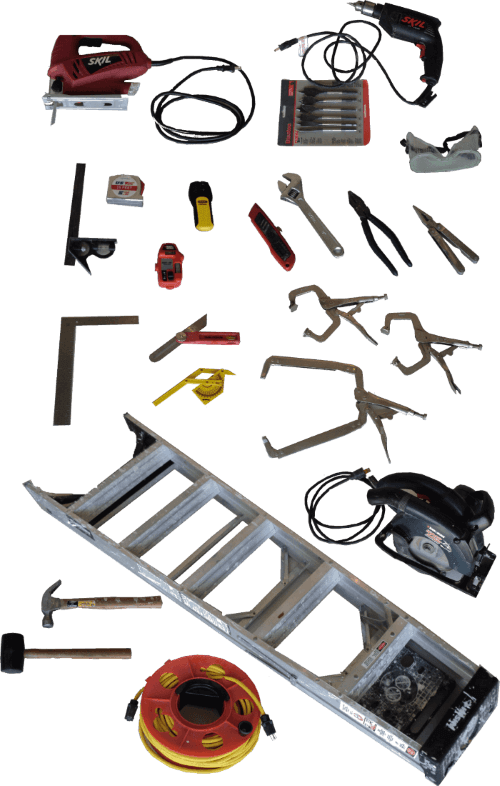 Tools for Building a Climbing Wall